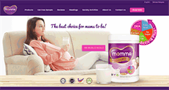 Desktop Screenshot of momma-nutrition.com